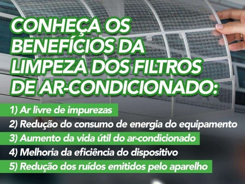 Os Benefícios da Higienização de Filtros de Ar Condicionado